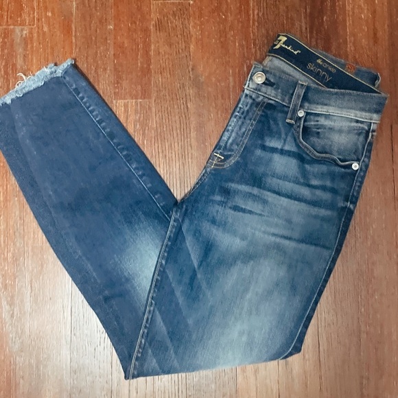 7 For All Mankind Denim - 7 For All Mankind Skinny Denim